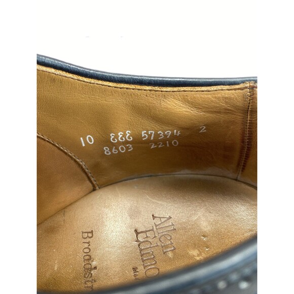 Allen Edmonds Broadstreet Spectator Wingtip Oxford Men\'s size 10 Extra Wide 3E main image 5